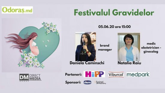 Live: Festivalul Gravidelor IV - ediție specială a Șezătorii Mamelor 05.06.2020