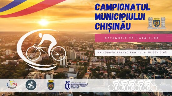 LIVE: Campionatul Municipiului Chișinău 2023. Criterium | 22.10.2023