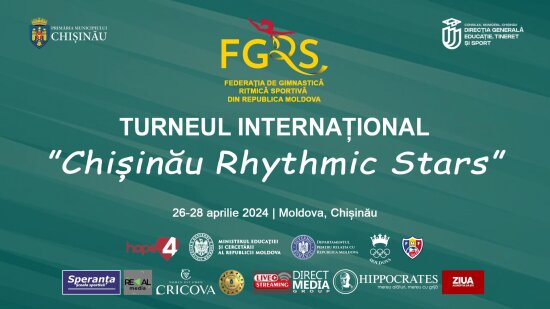 LIVE: Turneul Internațional ”Chișinău Rhythmic Stars” 2024 | 26-28.04.2024